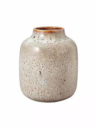 LIKE BY VILLEROY & BOCH | Lave Home Vase Shoulder, 12,5x12,5x15,5cm, Beige | 